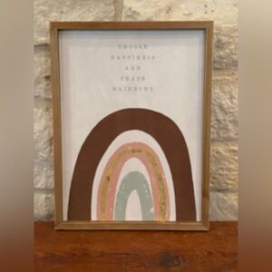 ‘Choose Happiness’ wall art